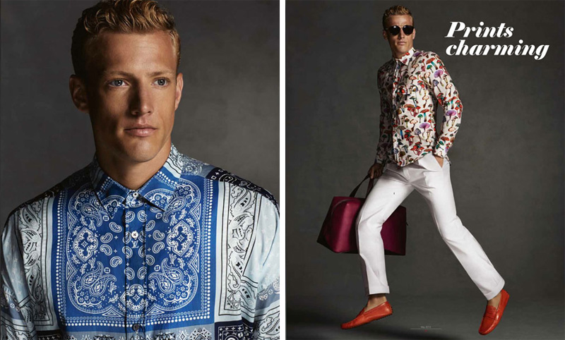 Prints Charming: Blaine Cook for Wish Magazine