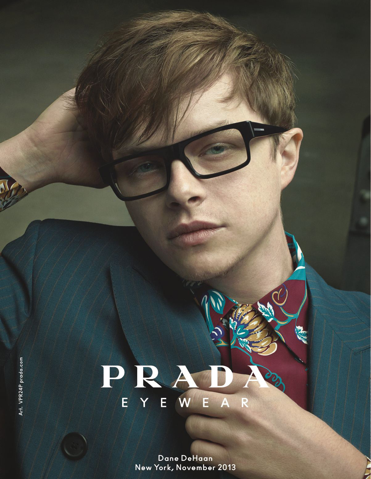 Dane DeHaan in Prada Spring/Summer 2014 Eyewear Campaign
