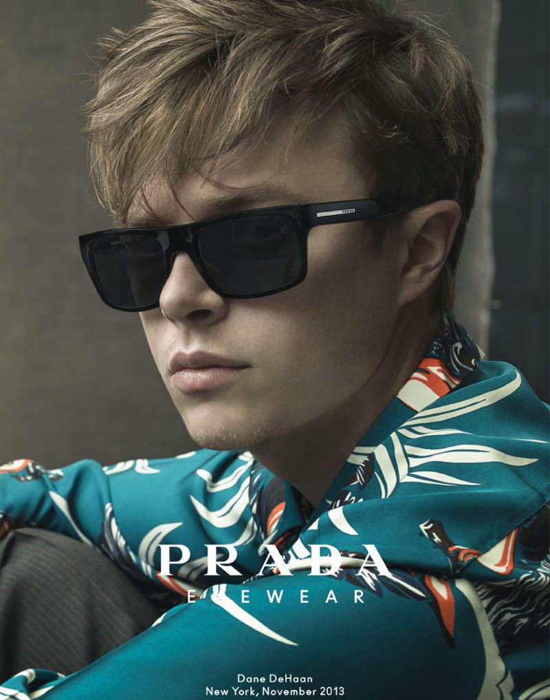 Dane DeHaan in Prada Spring/Summer 2014 Eyewear Campaign – The Fashionisto