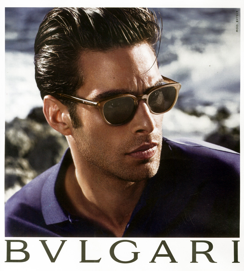 Jon Kortajarena Fronts BVLGARI Spring/Summer 2014 Eyewear Campaign