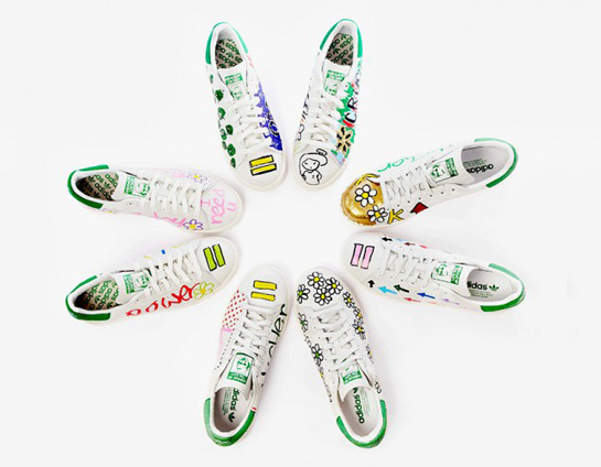 See Pharrell’s First Outing for Adidas Originals