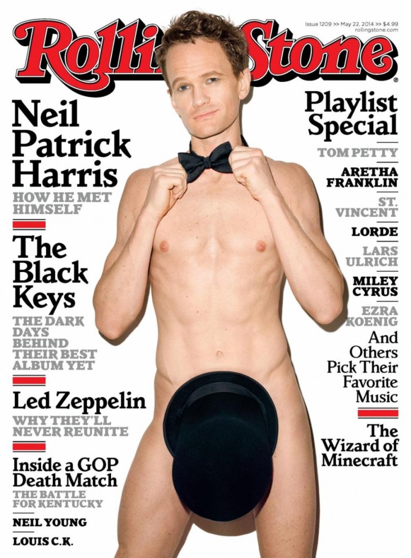 Neil Patrick Harris Naked Rolling Stone Cover