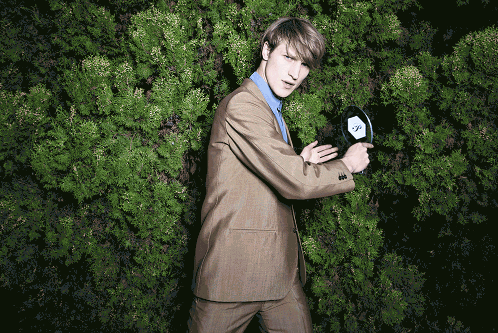See GIF from Pitti Uomo Spring/Summer 2015 Campaign with Andreas Brunnhage