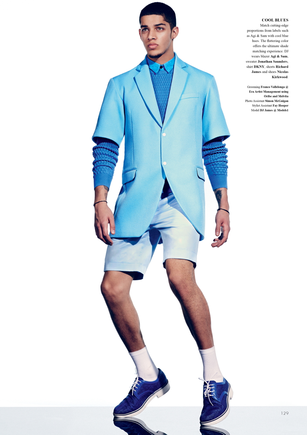 Pop Scene: DJ James by Diego Merino for Fashionisto #10