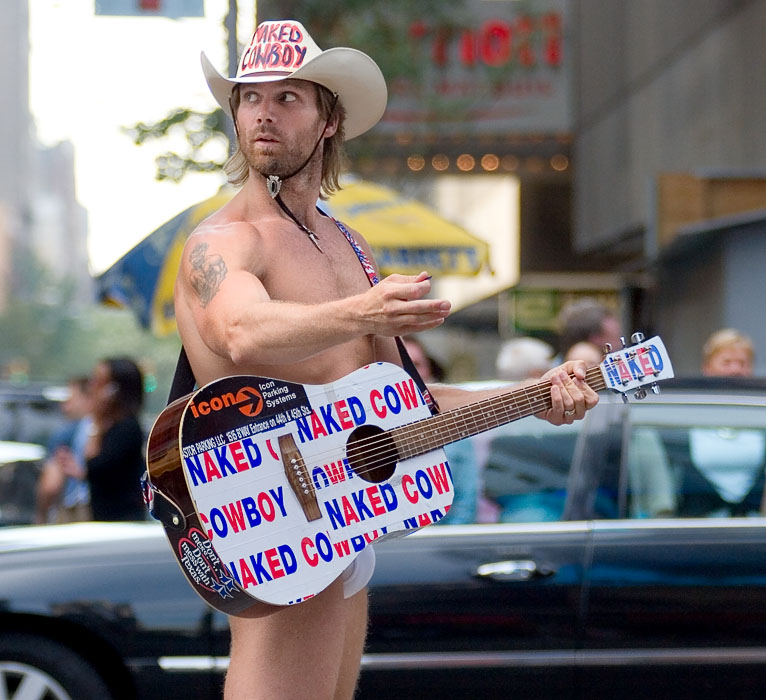 The Naked Cowboy