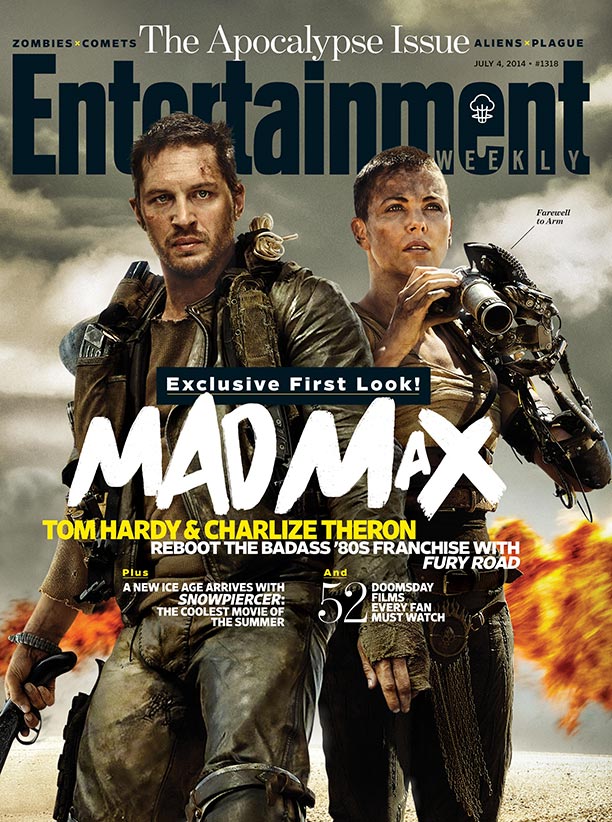Mad Max Star Tom Hardy Covers Entertainment Weekly