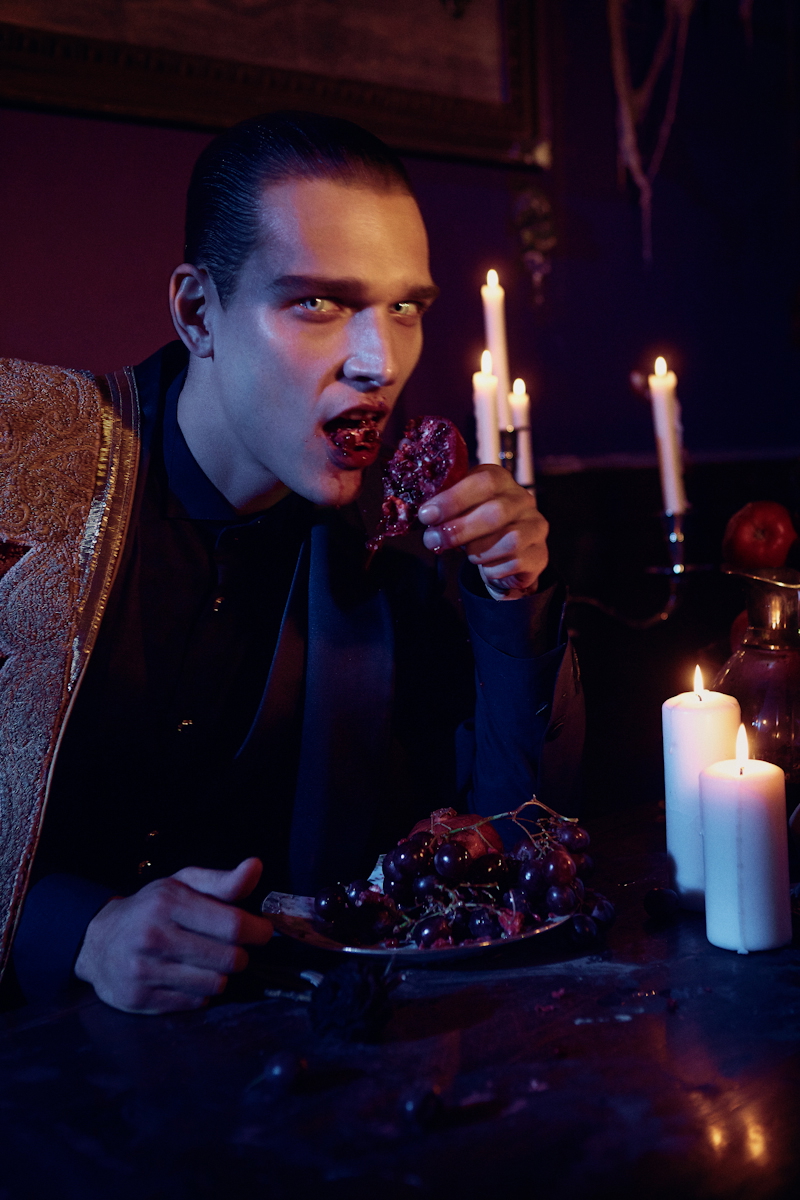 Fashionisto Exclusive: Alexandre Cunha is Dracula by Michelle Du Xuan