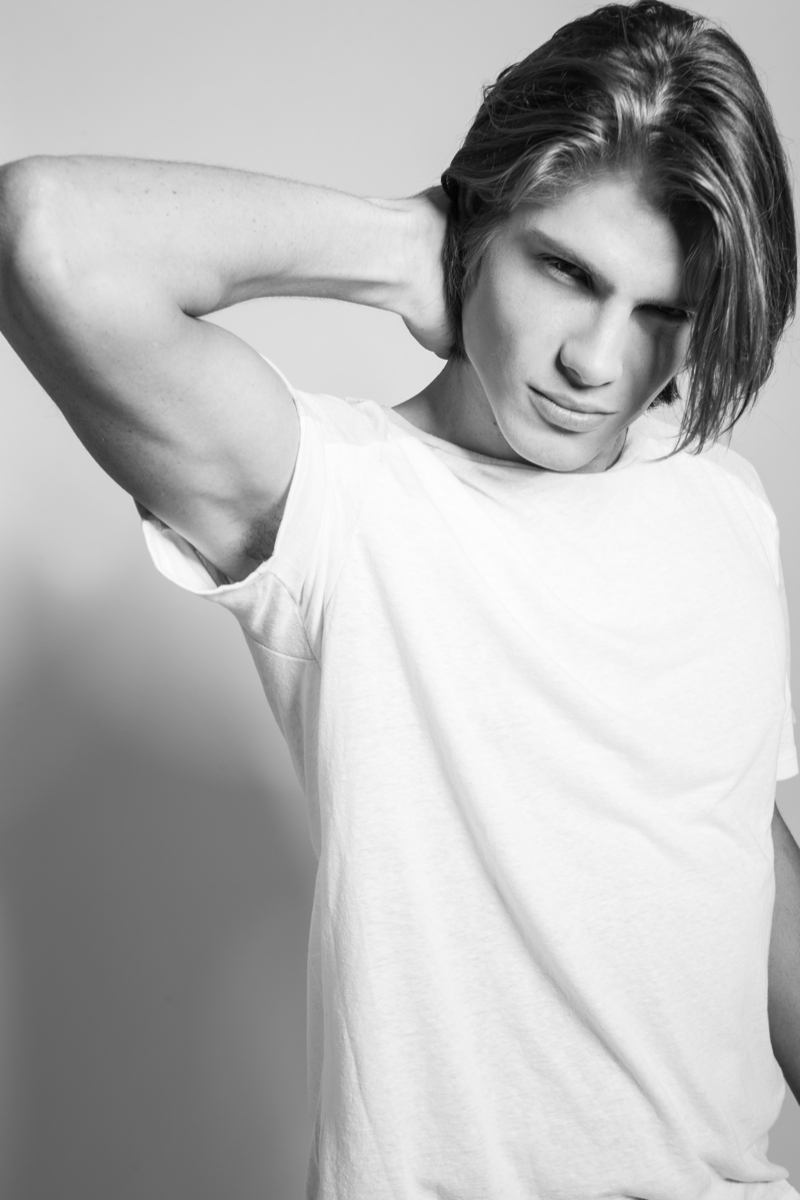 Model Anton Davidzon Poses for Photos by Gadi Sahar