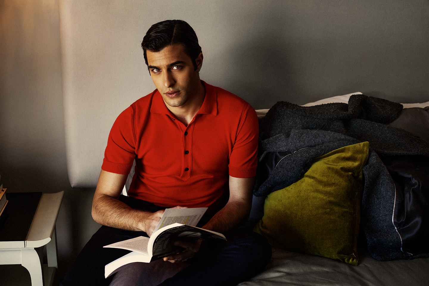 Under the Dome Star Alexander Koch Looks Sharp for Interview Magazine