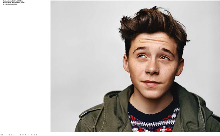 See Brooklyn Beckham's Full Man About Town Spread