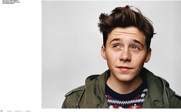 See Brooklyn Beckham’s Full Man About Town Spread