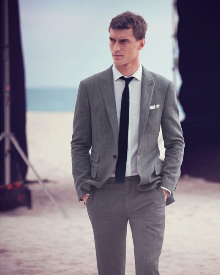 Clement Chabernaud Models Summer Fashions for J.Crew's July Style Guide ...