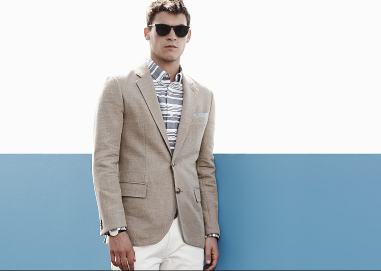 Miles Garber Sports Summer Styles for Club Monaco