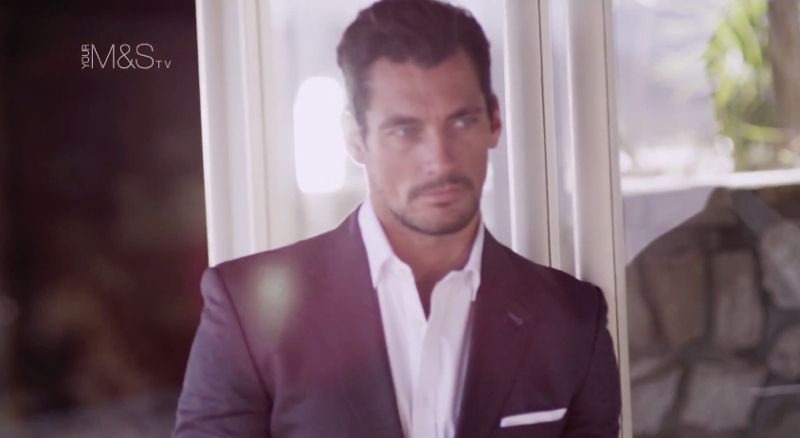 David Gandy for Marks & Spencer Summer Menswear Spotlight