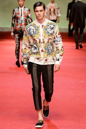 Dolce and Gabbana Spring Summer 2015 Milan Fashion Week 063