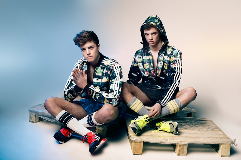 Twin Brothers Dominik & Rafael Starmach for Reflex Homme.