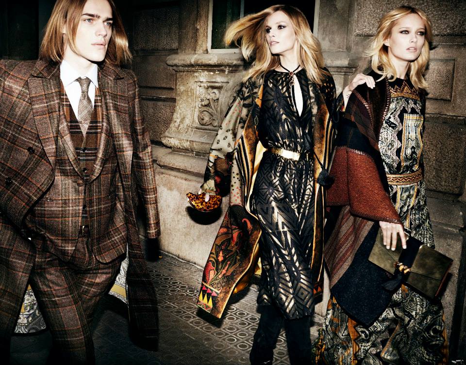 First Look: Etro Fall/Winter 2014 Campaign