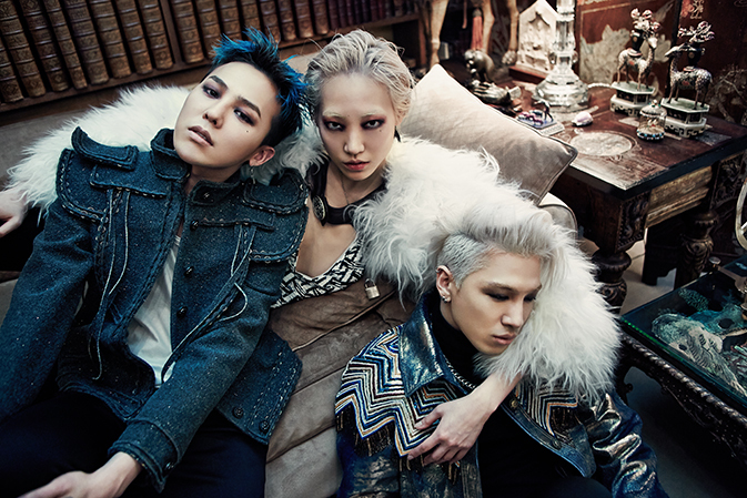 Photo of the Day: G-Dragon, Soo Joo & Taeyang in Chanel