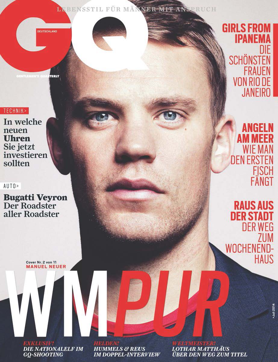 GQ Germany Manuel Neuer
