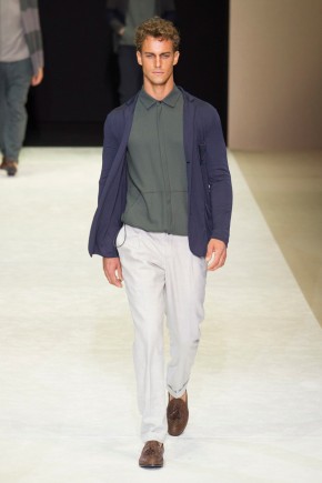 Giorgio Armani Men 2015 Spring/Summer Collection