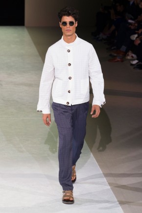 Giorgio Armani Men Spring Summer 2015 Milan Fashion Week 042