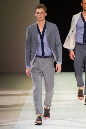 Giorgio Armani Men Spring Summer 2015 Milan Fashion Week 048