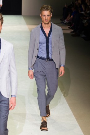 Giorgio Armani Men Spring Summer 2015 Milan Fashion Week 050