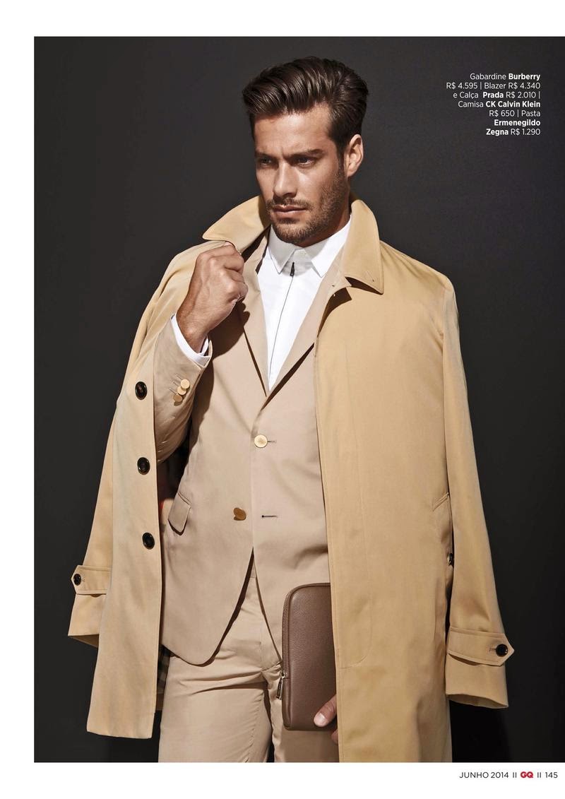 Nude: Goncalo Teixeira for GQ Brasil June Issue Nude: Goncalo Teixeira for GQ Brasil June Issue