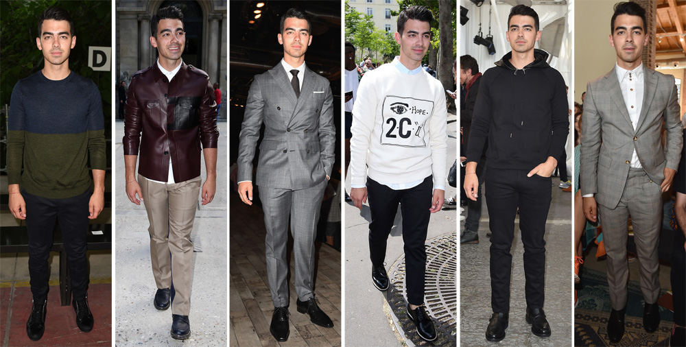 Joe Jonas Fashion Week Style