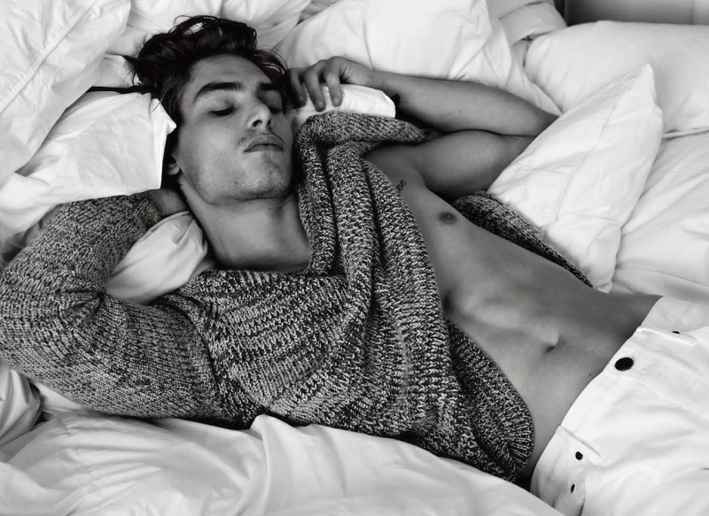 Previous VMAN/Ford model winner Joseph Dolce photographed by Phillippe Vogelenzang 