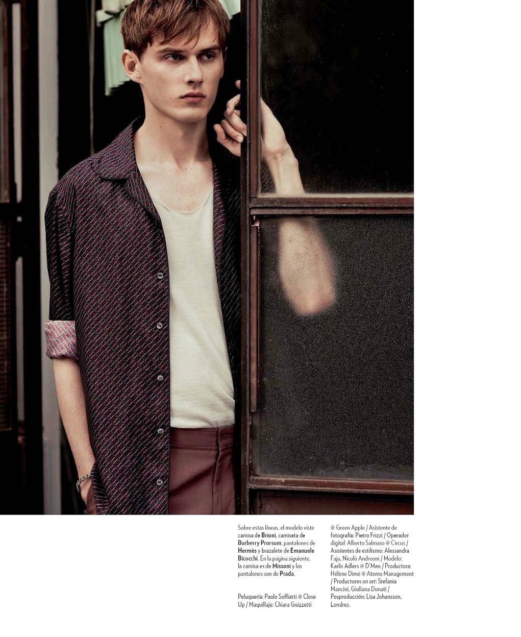 Karlis Adlers for Icon Magazine