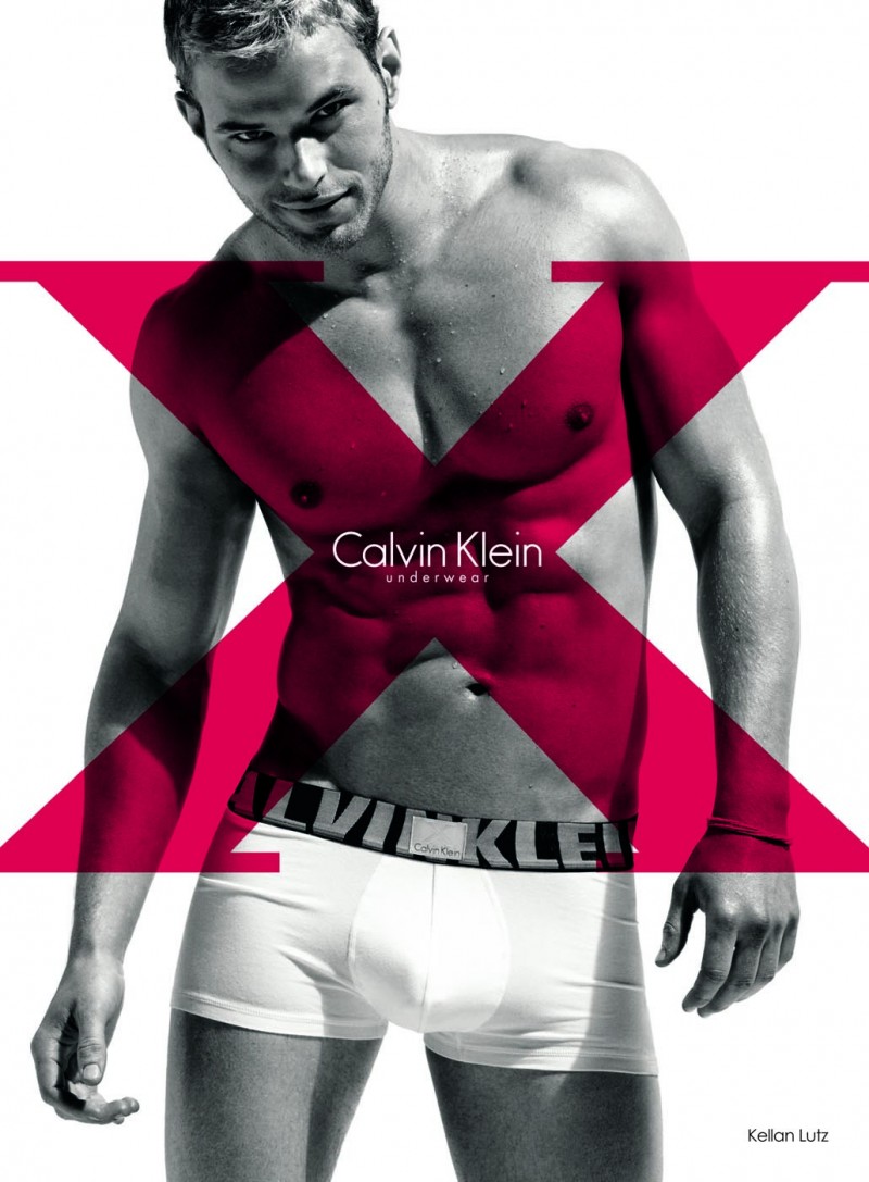 In 2010, Kellan Lutz puts his body on display for Calvin Klein Mens Underwear.