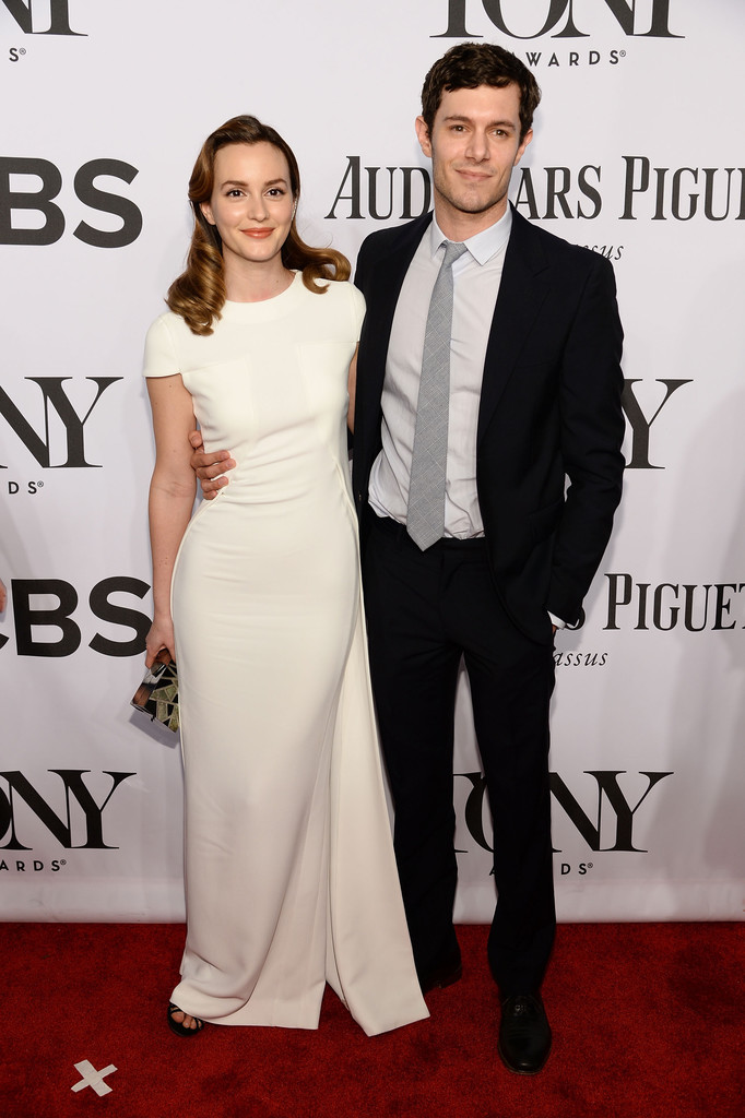 Newlyweds Leighton Meister and Adam Brody are picture perfect.