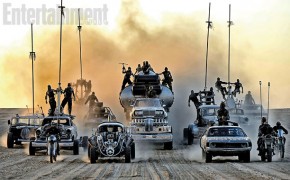 Mad Max Fury Road vehicles in desert