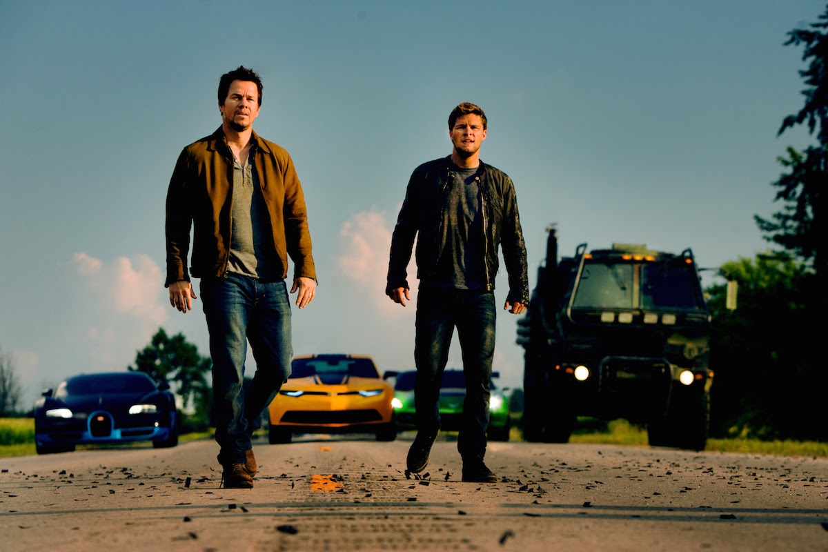 Mark Wahlberg Wears Todd Snyder Suede Jacket in New Transformers Movie