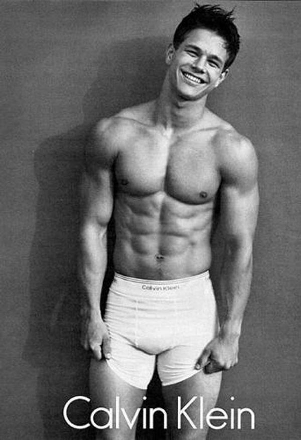 Actor Mark Wahlberg, when he was Marky Mark and a face of Calvin Klein Underwear in the 1990s
