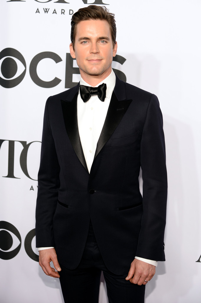 'White Collar' actor Matt Bomer cleans up in a charming tuxedo.