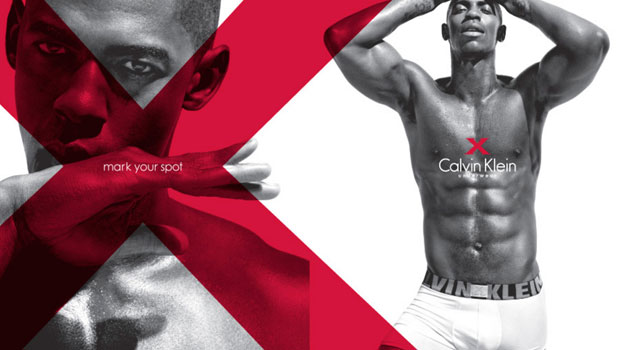 Actor Mehcad Brooks for Calvin Klein Mens Underwear's 2010 ad. 