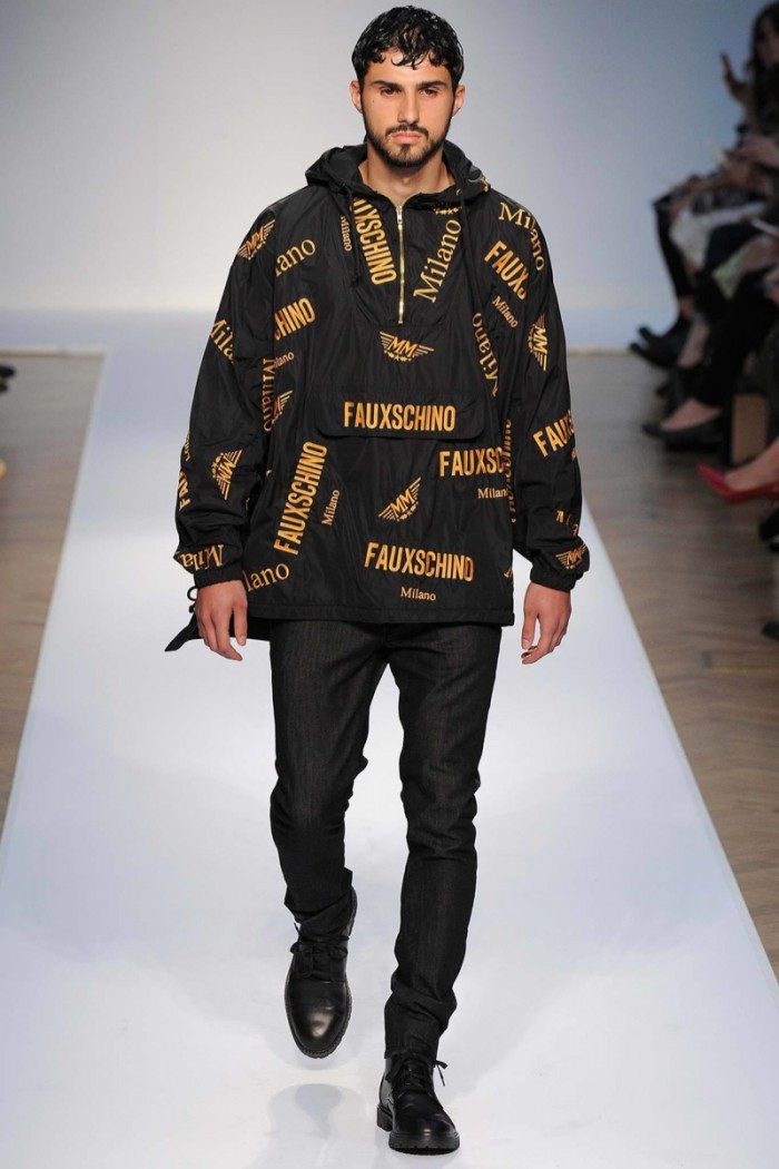 Moschino Spring/Summer 2015 | London Collections: Men – The Fashionisto