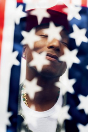 Pharrell is All-American for Elle UK Photos – The Fashionisto