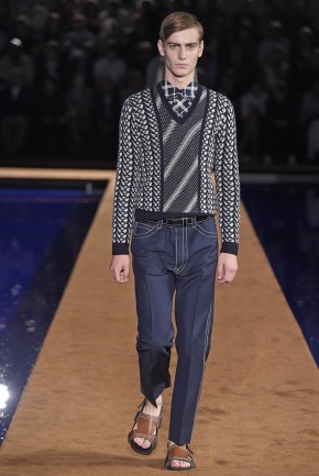 parachute toezicht houden op Communicatie netwerk Prada Men 2015 Spring/Summer