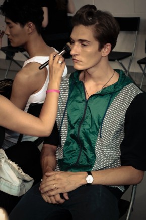 Roberto Cavalli Spring Summer 2015 Behind the Scenes Menswear 001