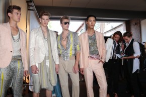 Roberto Cavalli Spring Summer 2015 Behind the Scenes Menswear 042