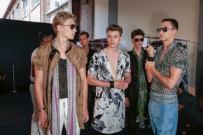 Roberto Cavalli Spring Summer 2015 Behind the Scenes Menswear 043