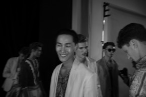 Roberto Cavalli Spring Summer 2015 Behind the Scenes Menswear 046