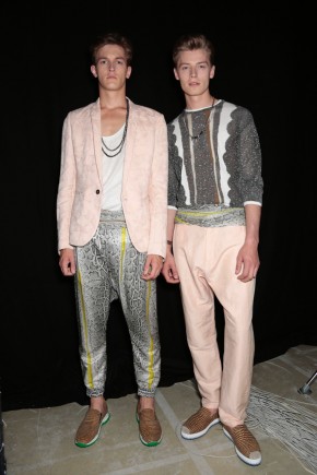 Roberto Cavalli Spring Summer 2015 Behind the Scenes Menswear 055