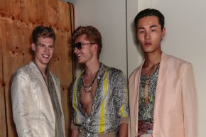 Roberto Cavalli Spring Summer 2015 Behind the Scenes Menswear 060