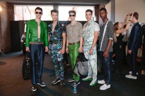 Roberto Cavalli Spring Summer 2015 Behind the Scenes Menswear 062