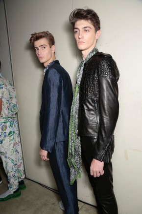 Roberto Cavalli Spring Summer 2015 Behind the Scenes Menswear 071