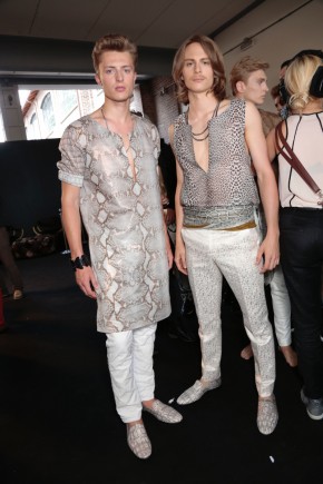 Roberto Cavalli Spring Summer 2015 Behind the Scenes Menswear 074